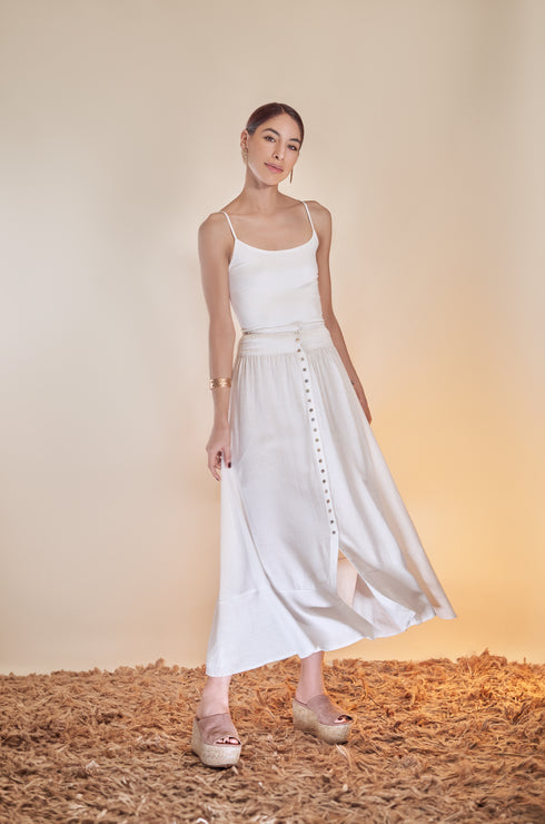 Alexia Linen Skirt